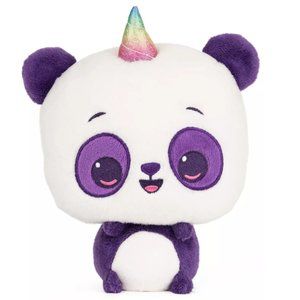 GUND Drops Bonnie Bamboo Stuffed Animal Soft Plush Pet, White and Purple, 6"